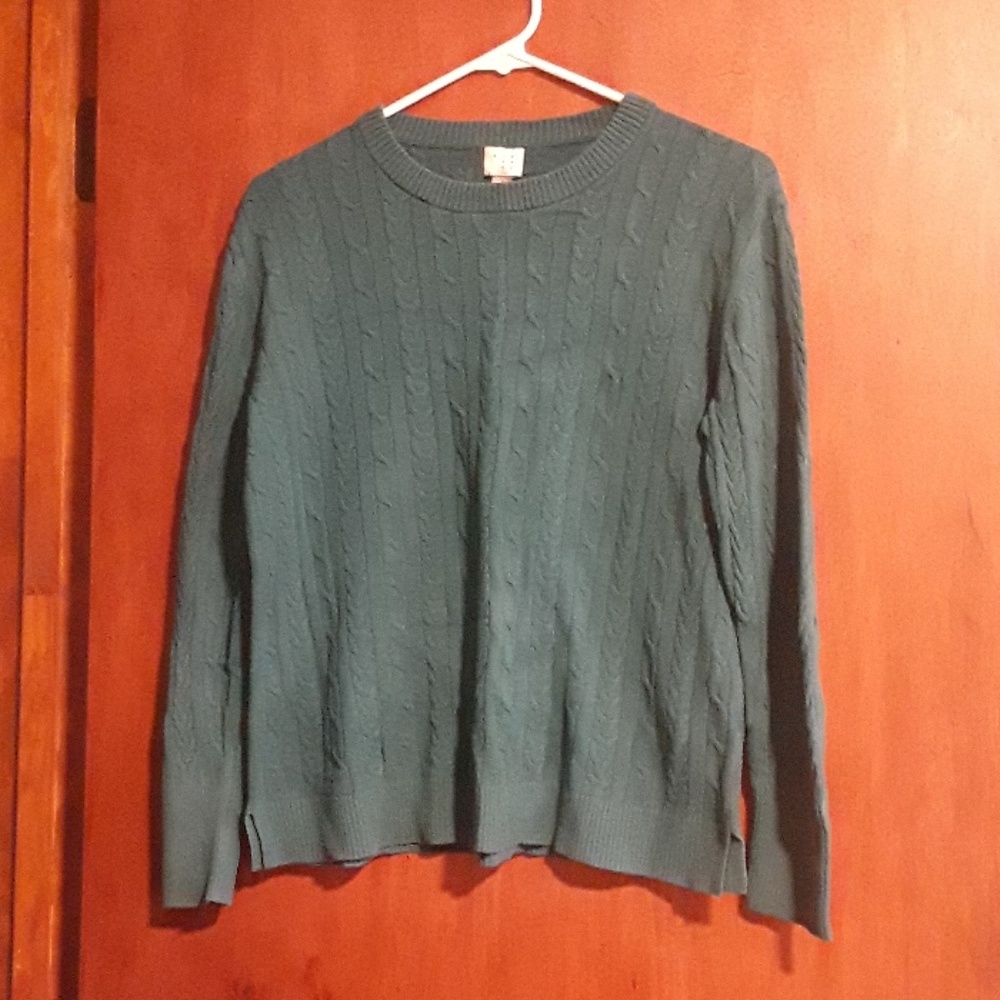 Emerald Green Sweater - will be donated on Friday